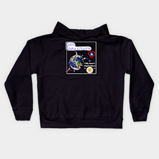 Turtle Birth Day Kids Hoodie